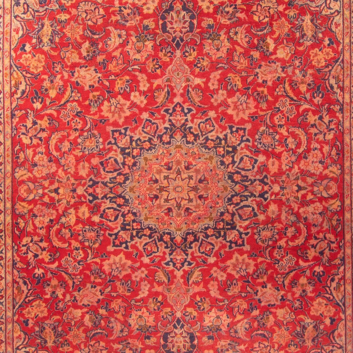 Alfombra persa - Clásica - 355 x 243 cm - rojo