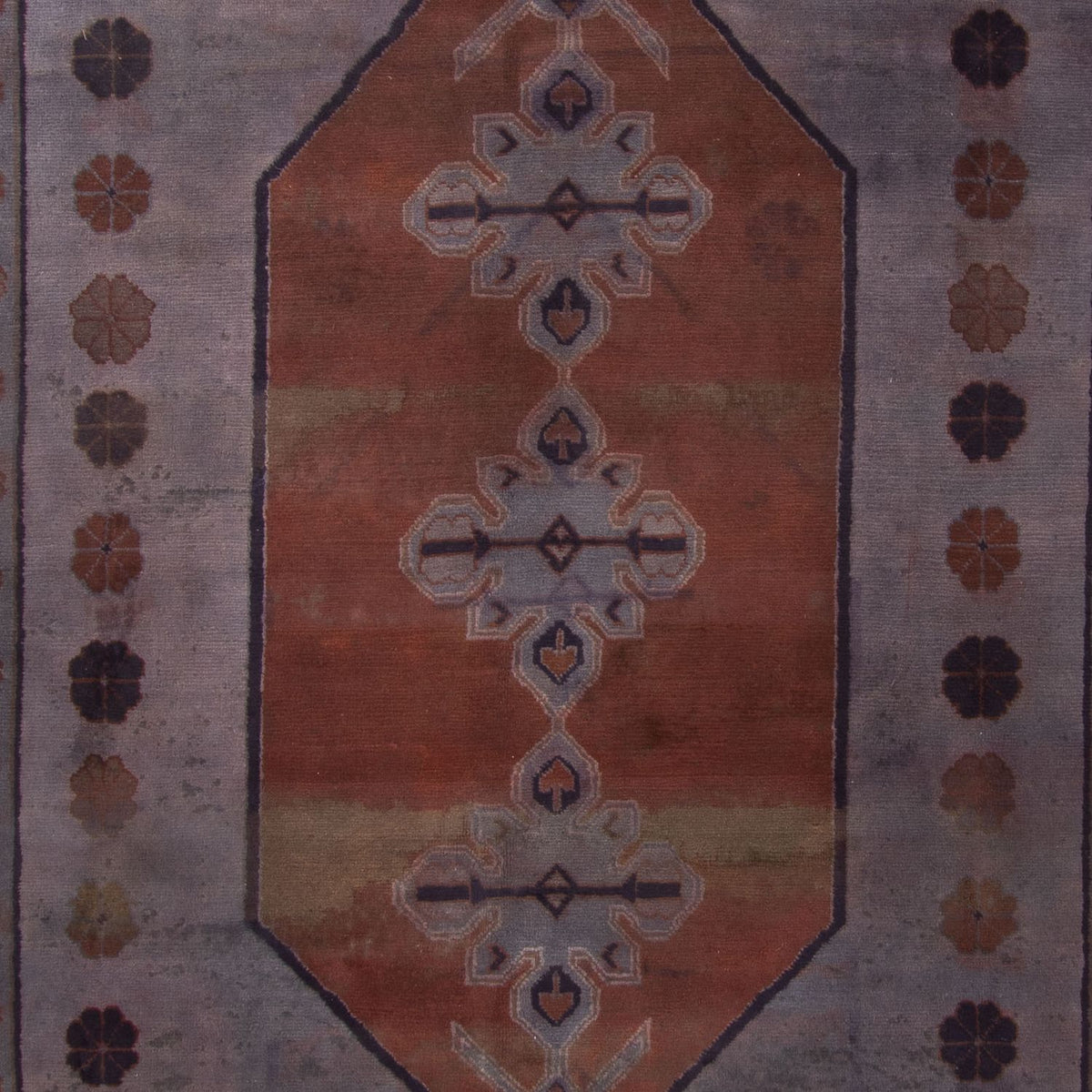 Alfombra persa - Nómada - 340 x 250 cm - marrón oscuro
