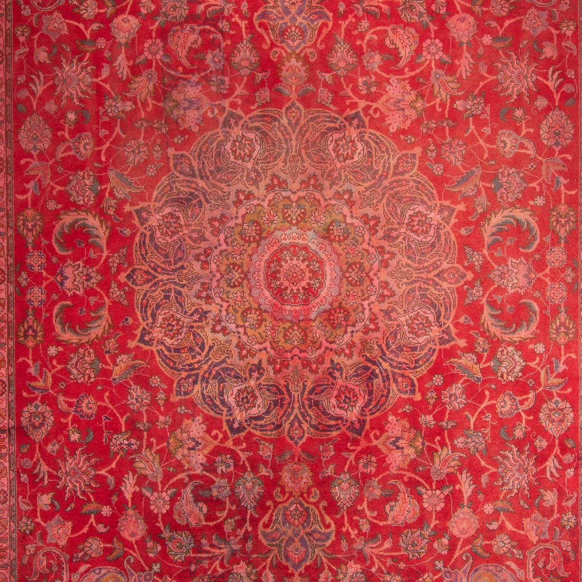 Alfombra persa - Clásica - 399 x 295 cm - rojo oscuro