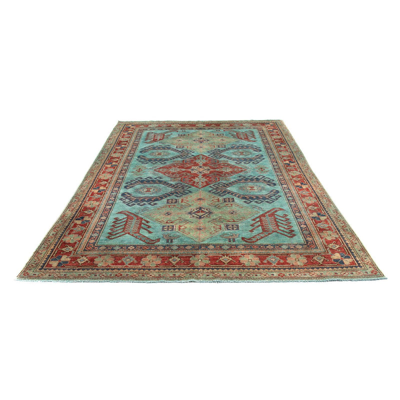 Alfombra Ziegler - Kazak - 267 x 186 cm - azul claro