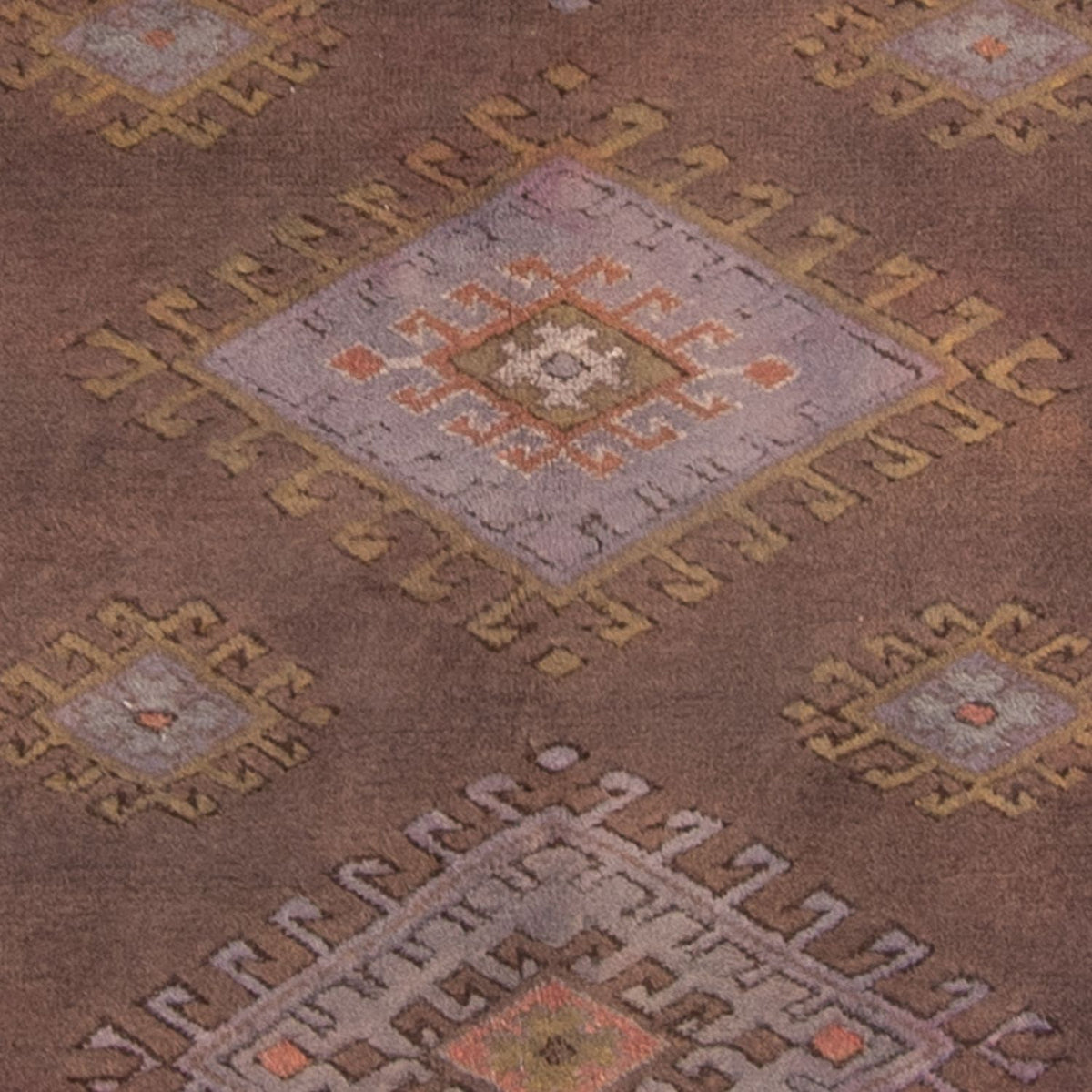 Alfombra Pakistani - 285 x 200 cm - marrón oscuro