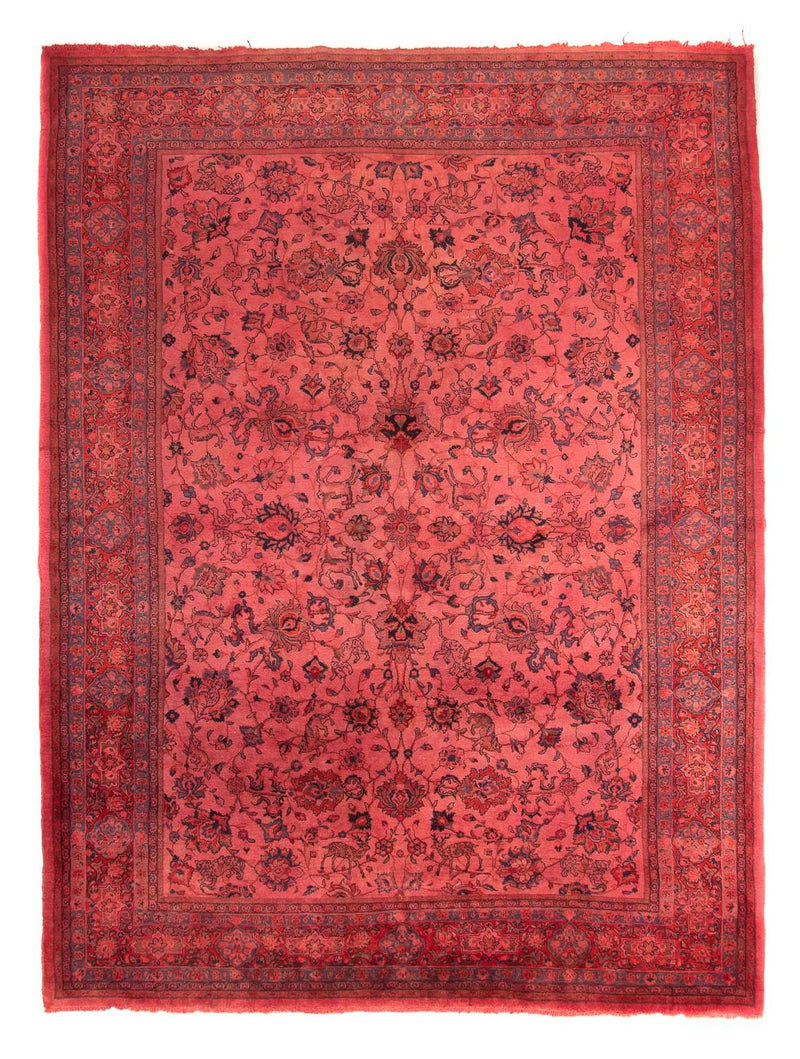 Alfombra persa - Clásica - 349 x 244 cm - rojo claro