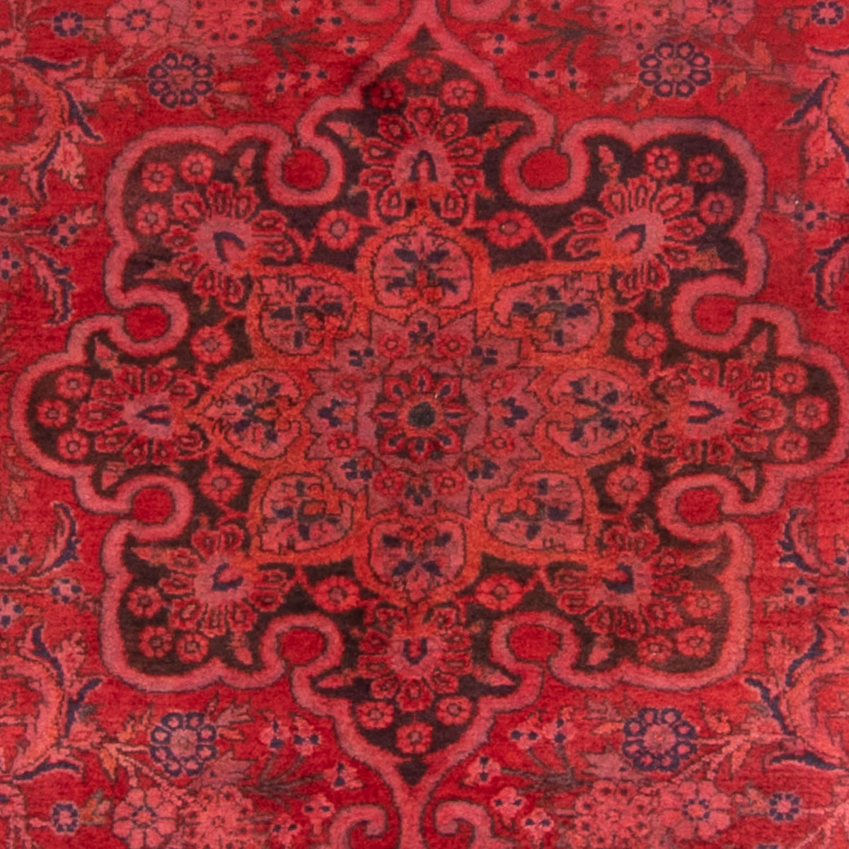 Alfombra persa - Clásica - 335 x 212 cm - rojo oscuro
