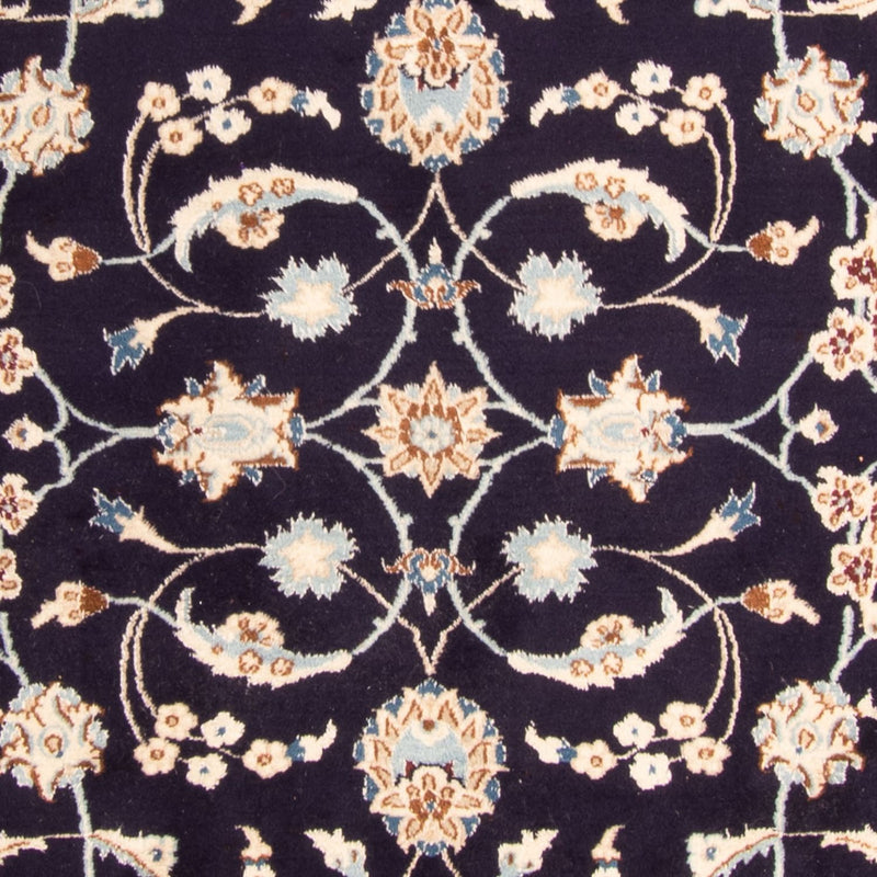 Alfombra Persa - Nain - Real - 383 x 286 cm - azul oscuro