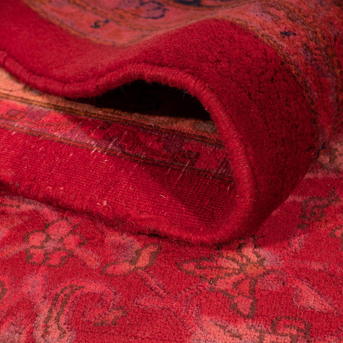 Alfombra persa - Clásica - 355 x 255 cm - rojo oscuro