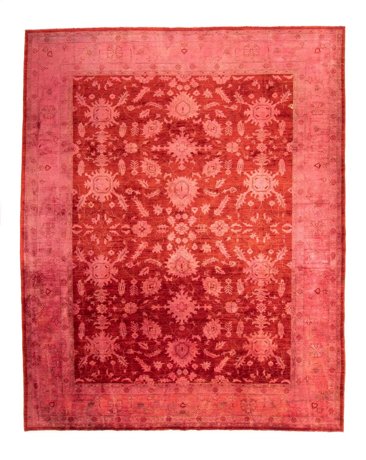 Alfombra Ziegler - 330 x 240 cm - rojo claro