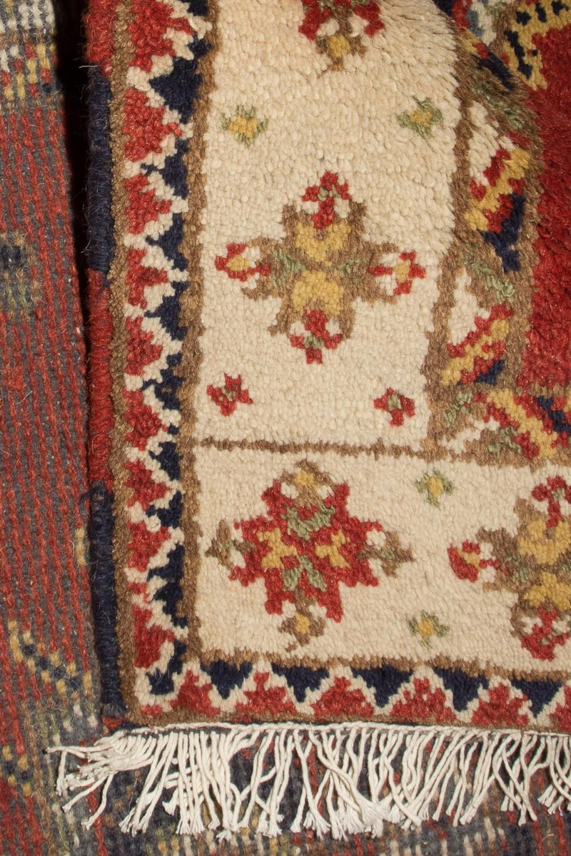 Alfombra oriental - 153 x 93 cm - rojo