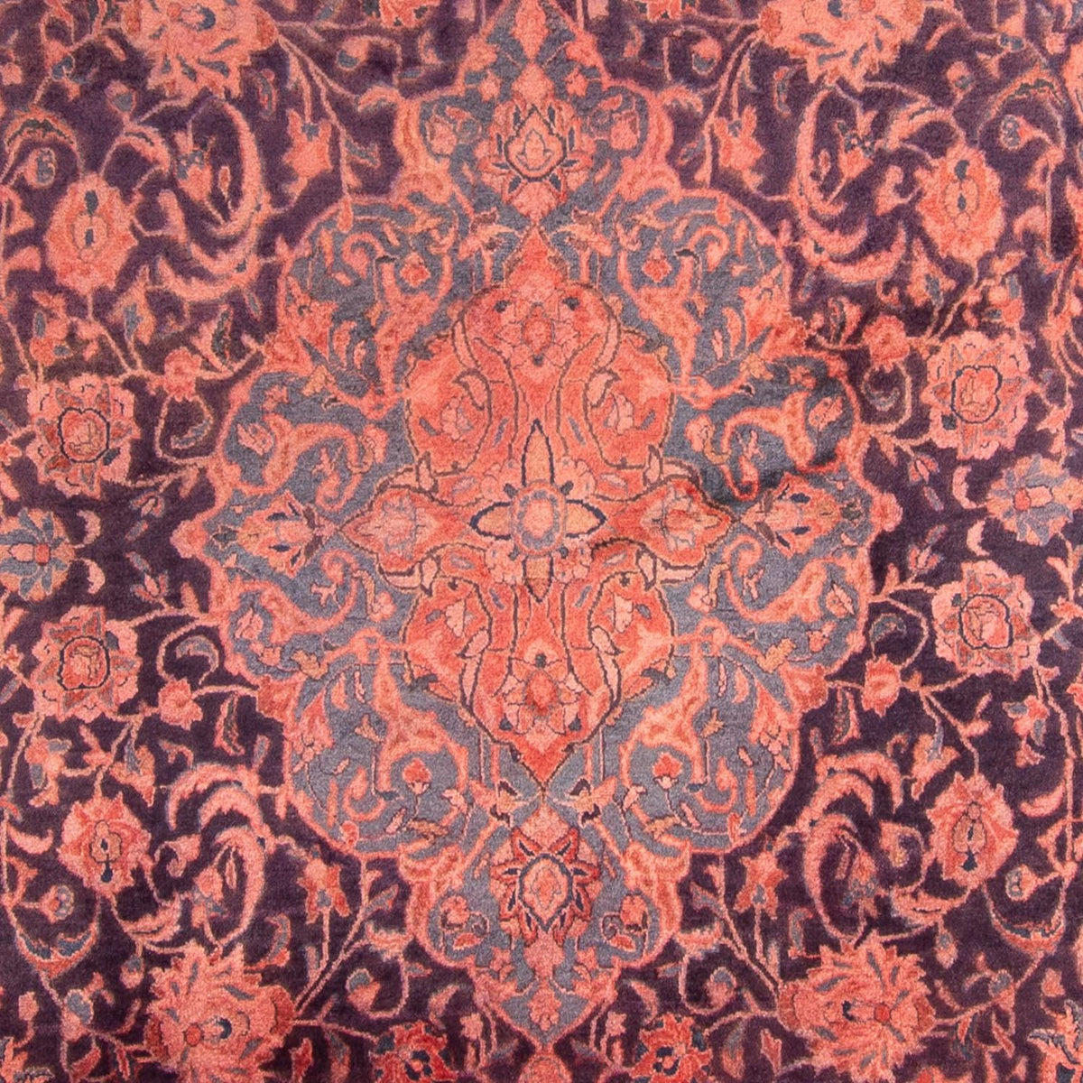Alfombra persa - Clásica - 330 x 210 cm - rojo claro