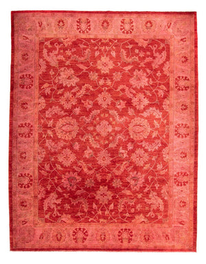 Alfombra Ziegler - 350 x 222 cm - rojo claro