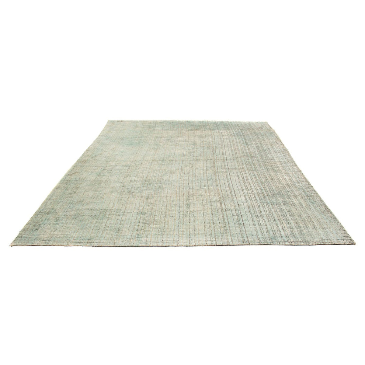 Alfombra de viscosa - 310 x 230 cm - verde