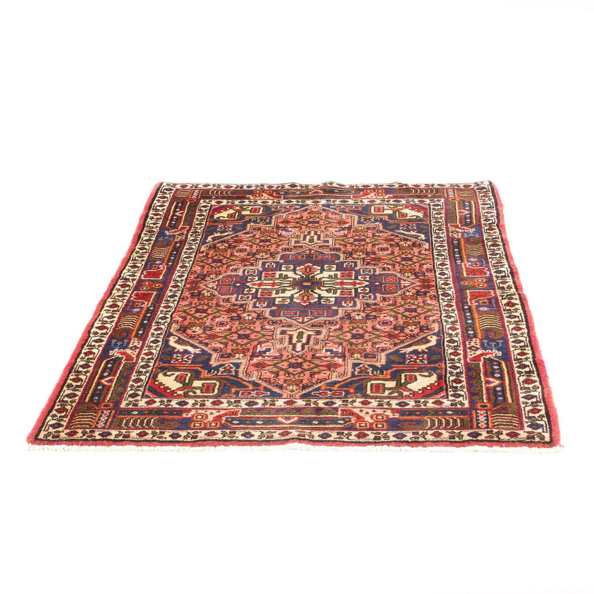 Alfombra persa - Nómada - 156 x 103 cm - rojo
