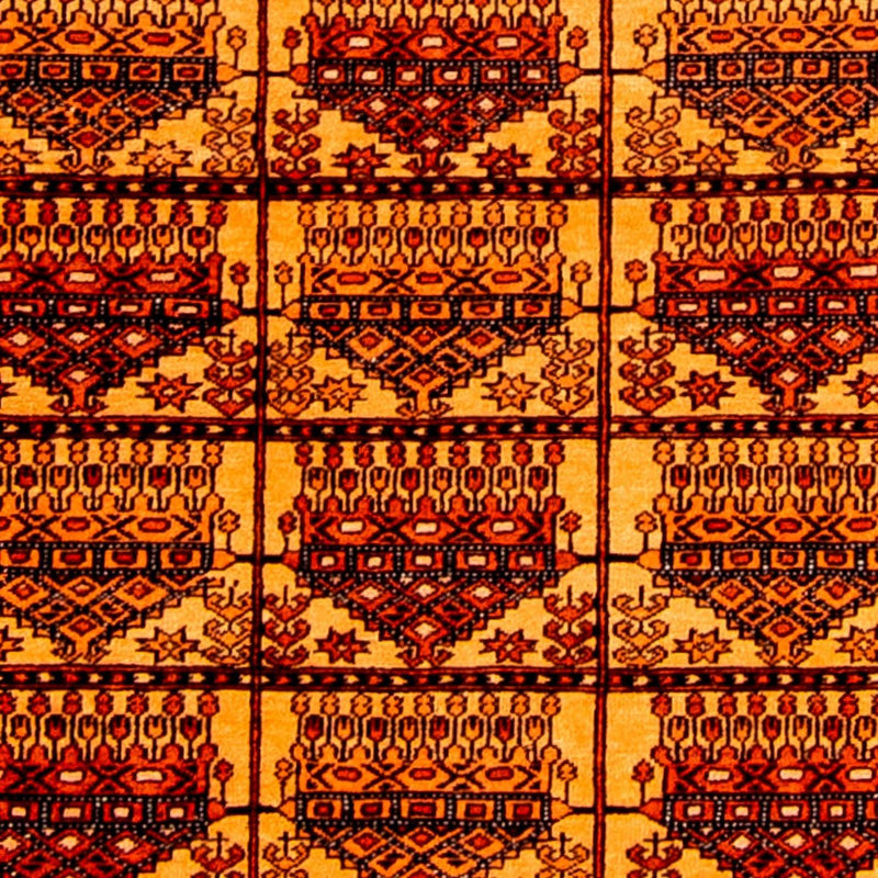 Alfombra de seda - Seda afgana - 173 x 126 cm - oro