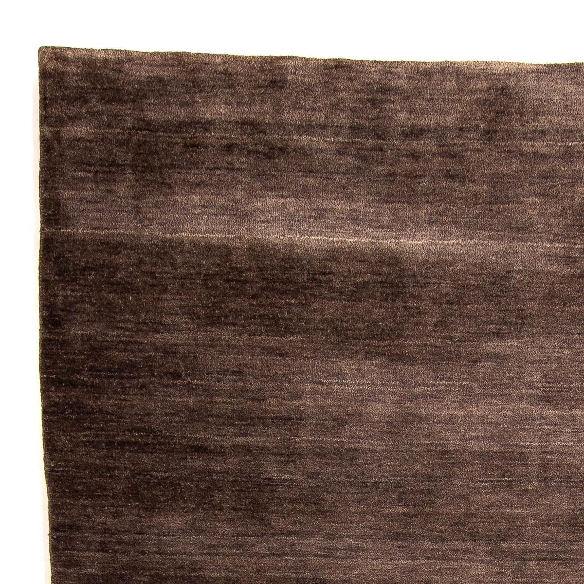 Alfombra Gabbeh - Indus - 298 x 200 cm - marrón oscuro
