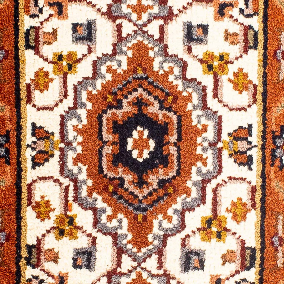 Alfombra oriental - Bidjar - Indus - 90 x 60 cm - beige