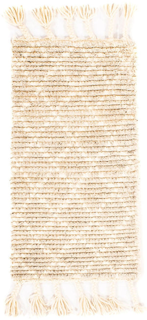 Alfombra Kelim - Tendencia - 62 x 32 cm - beige