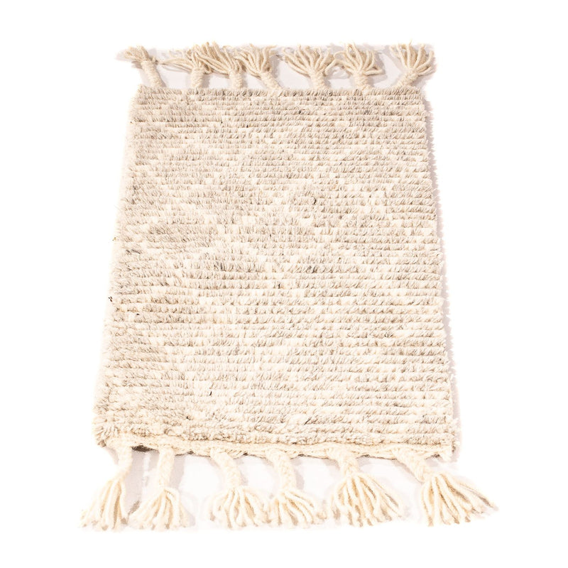 Alfombra Kelim - Tendencia - 62 x 32 cm - beige