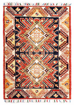 Alfombra Ziegler - Kazak - 87 x 62 cm - rojo