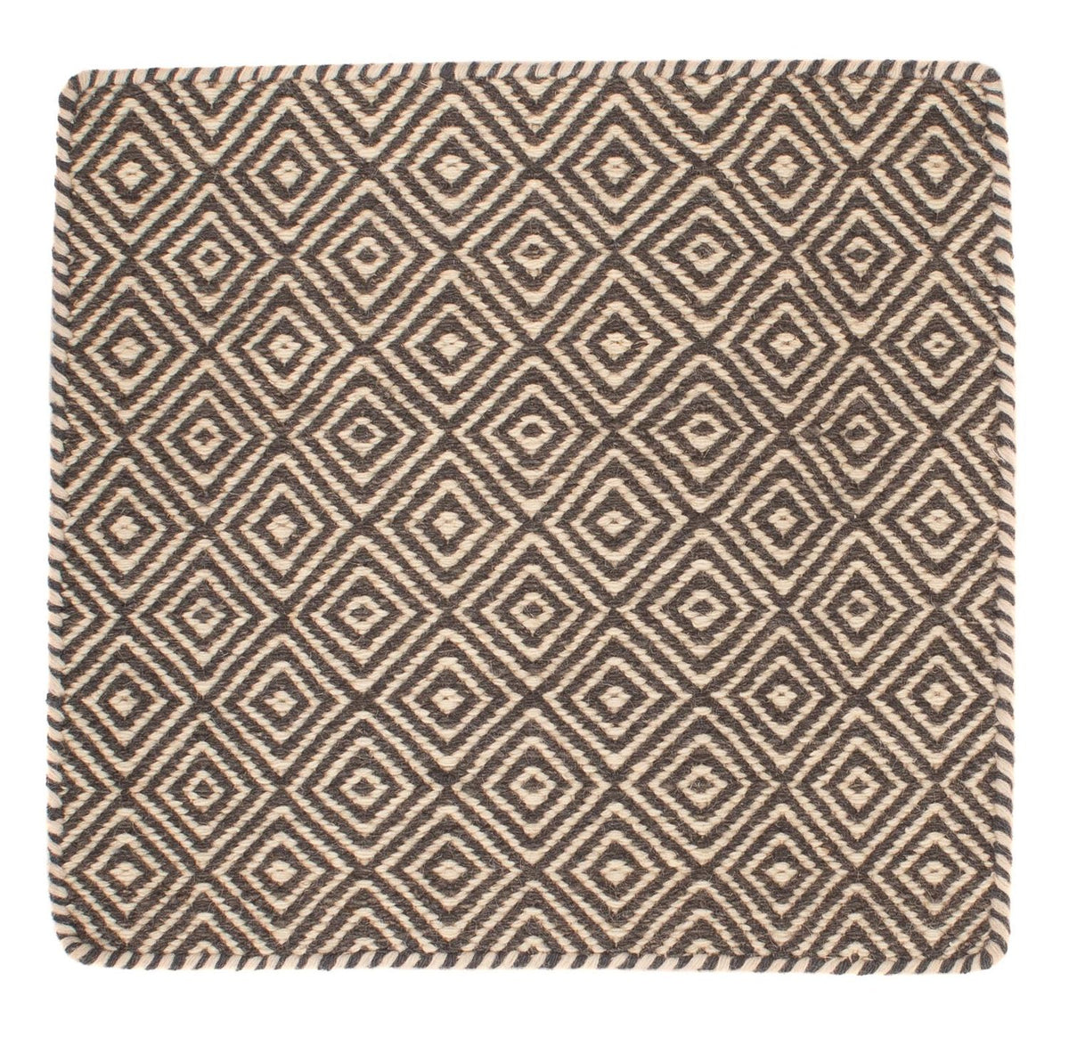 Alfombra Kelim - Tendencia cuadrado - 45 x 45 cm - multicolor
