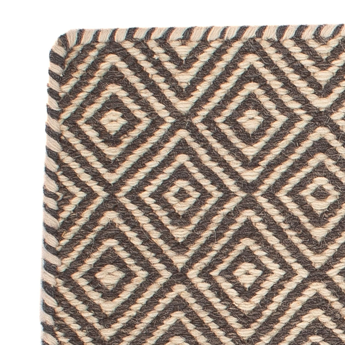 Alfombra Kelim - Tendencia cuadrado - 45 x 45 cm - multicolor