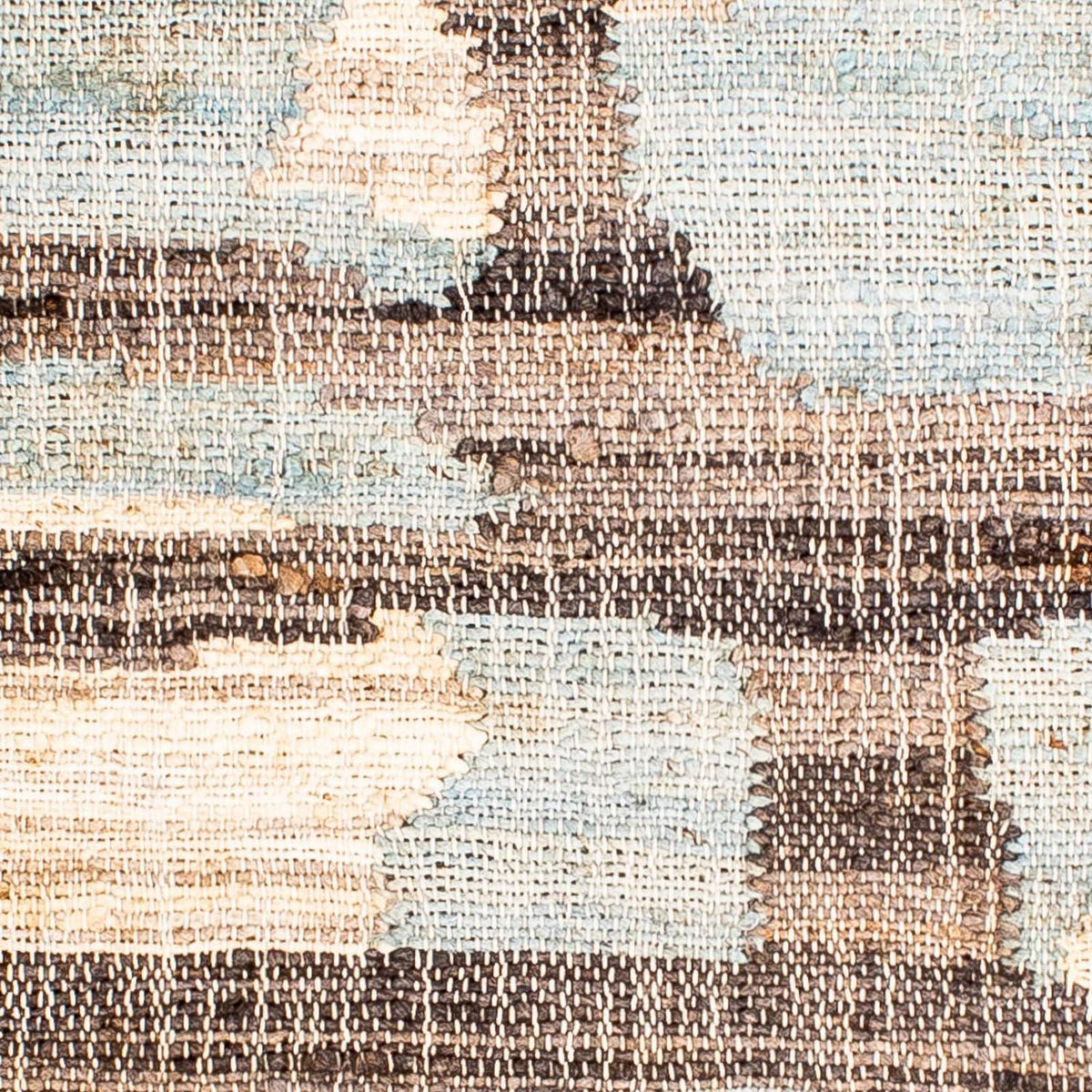 Alfombra Kelim - Tendencia cuadrado  - 60 x 60 cm - multicolor