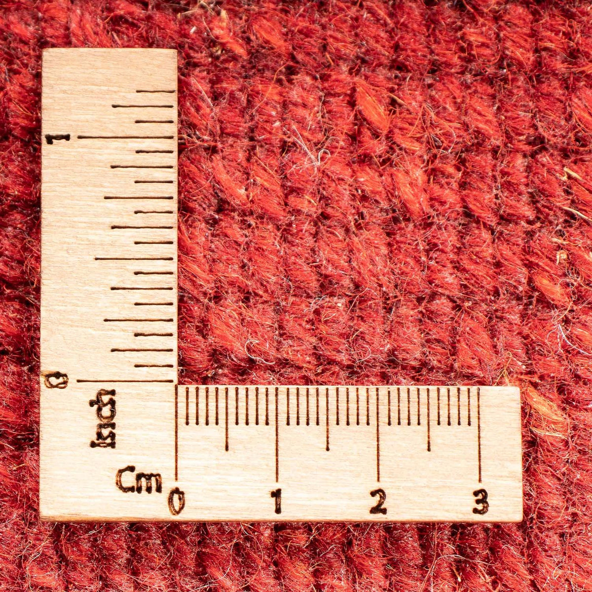 Alfombra de Nepal - 60 x 40 cm - rojo