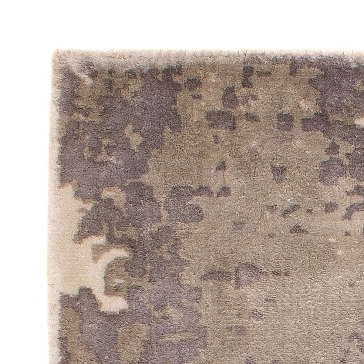 Alfombra de viscosa cuadrado - 62 x 58 cm - multicolor