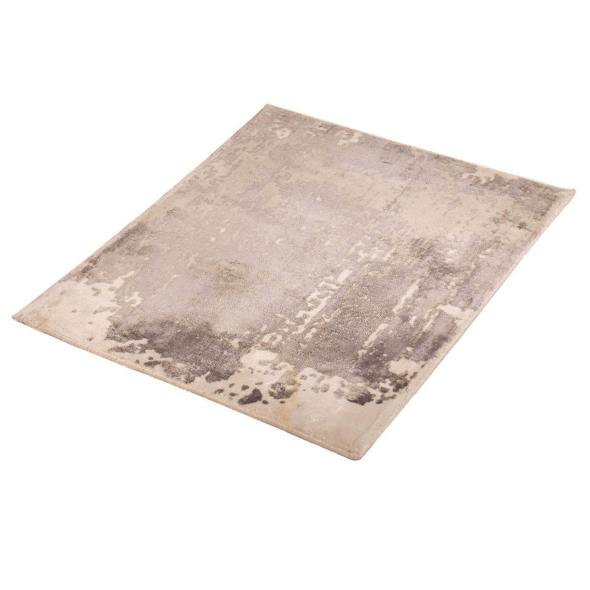 Alfombra de viscosa cuadrado - 62 x 58 cm - multicolor
