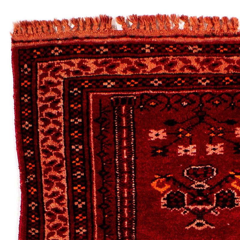 Alfombra Pakistani - 115 x 64 cm - rojo oscuro
