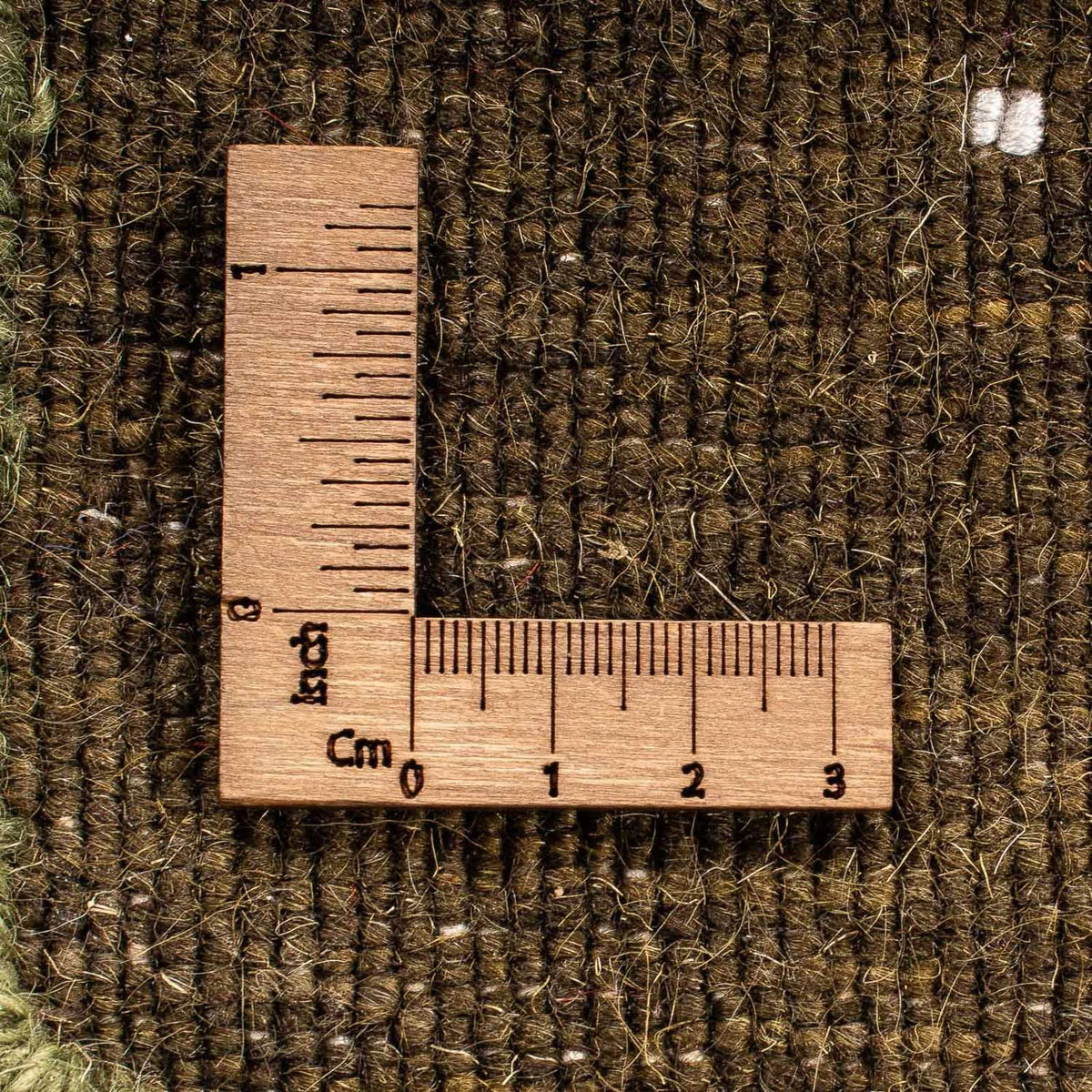 Alfombra Gabbeh - Loribaft Indus - 91 x 64 cm - marrón oscuro