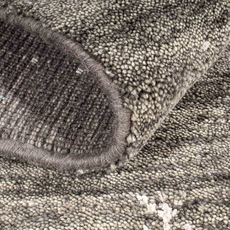 Alfombra Gabbeh - Loribaft Indus - 95 x 63 cm - gris