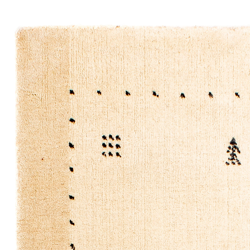 Alfombra Gabbeh - Loribaft Indus - 93 x 63 cm - beige