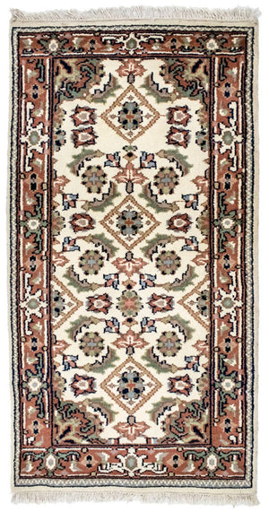 Alfombra oriental - 160 x 90 cm - beige