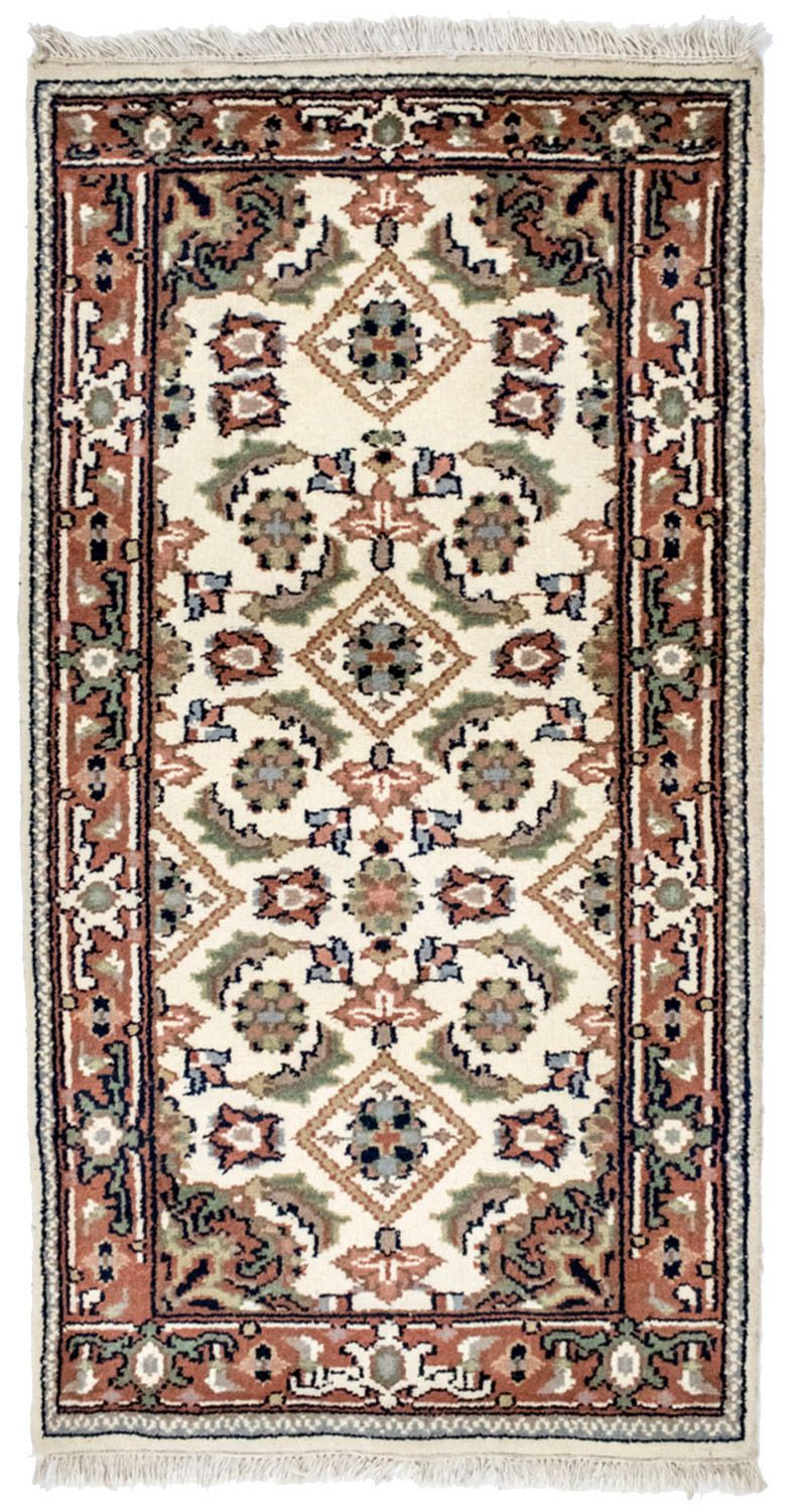 Alfombra oriental - 160 x 90 cm - beige