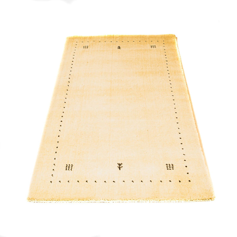 Alfombra Gabbeh - Loribaft Indus - 142 x 73 cm - beige
