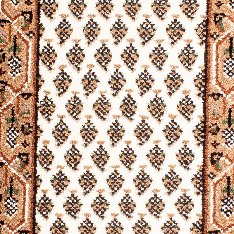 Alfombra de lana - 91 x 61 cm - beige