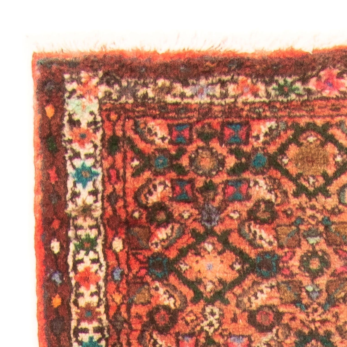 Alfombra de pasillo Alfombra persa - Nómada - 288 x 72 cm - rojo claro