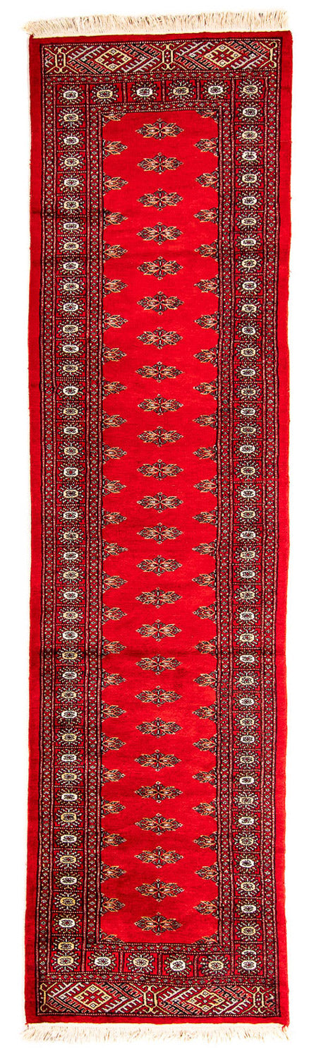 Alfombra de pasillo Alfombra Pakistani - 326 x 76 cm - rojo