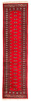 Alfombra de pasillo Alfombra Pakistani - 326 x 76 cm - rojo