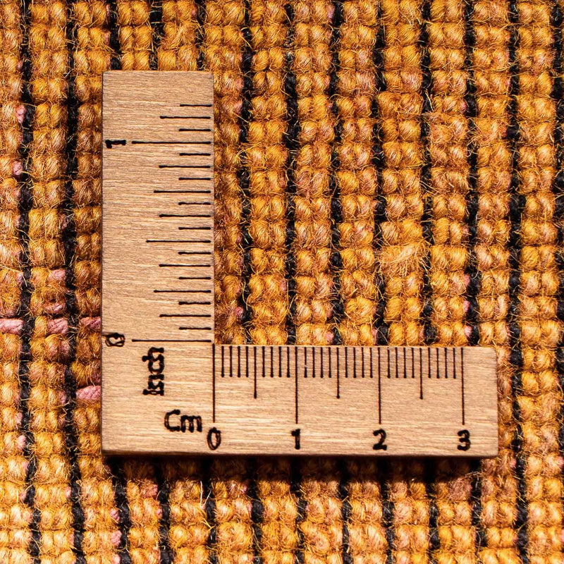 Alfombra de pasillo Alfombra Gabbeh - Loribaft Persa - 395 x 80 cm - naranja