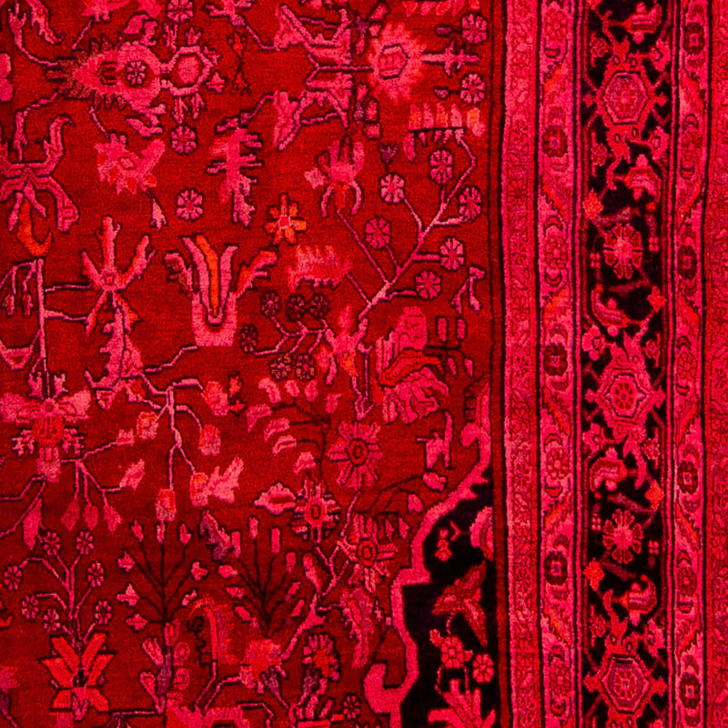Alfombra de pasillo Alfombra persa - Bidjar - 320 x 74 cm - rojo