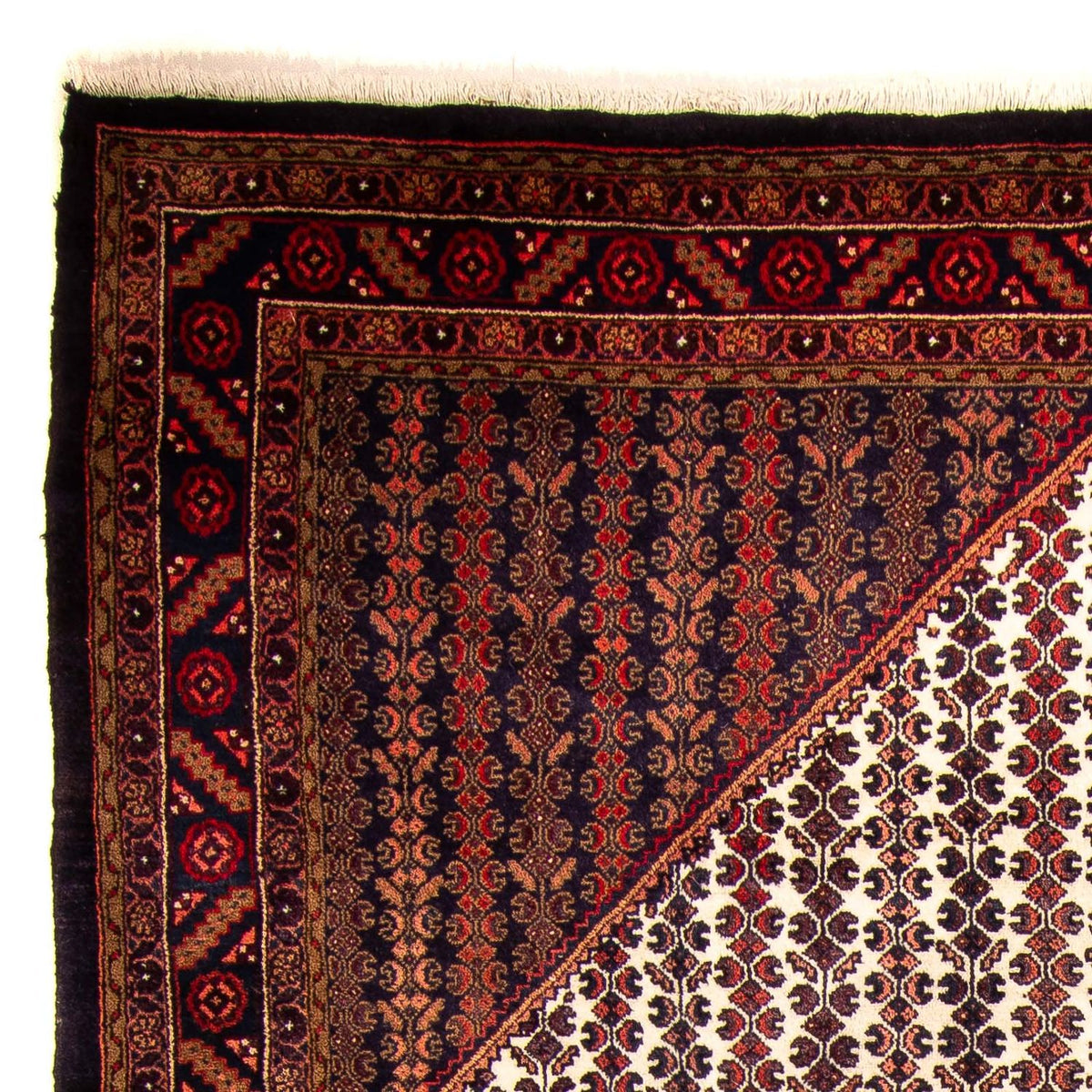 Alfombra persa - Nómada - 310 x 210 cm - marrón