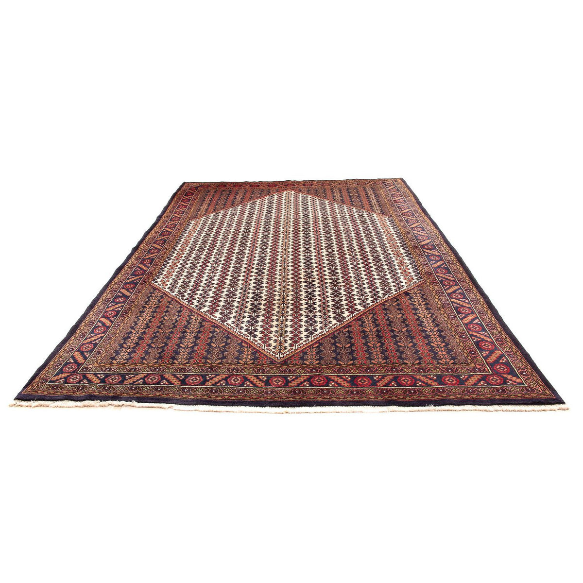 Alfombra persa - Nómada - 310 x 210 cm - marrón