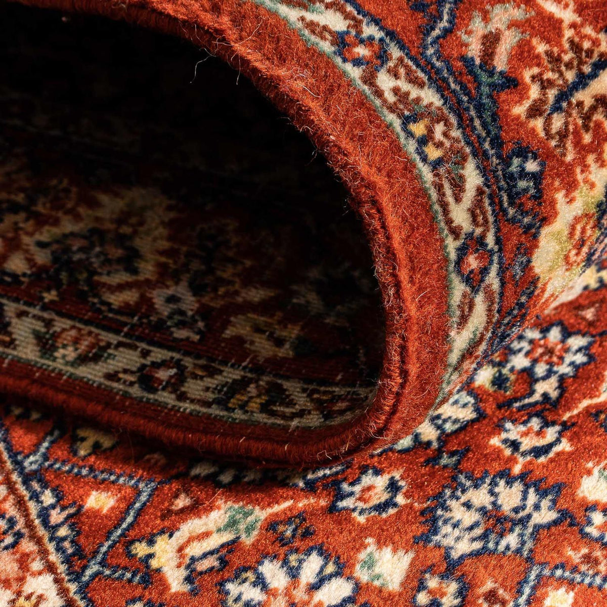 Alfombra de pasillo Alfombra oriental - Bidjar - Indus - 340 x 77 cm - beige