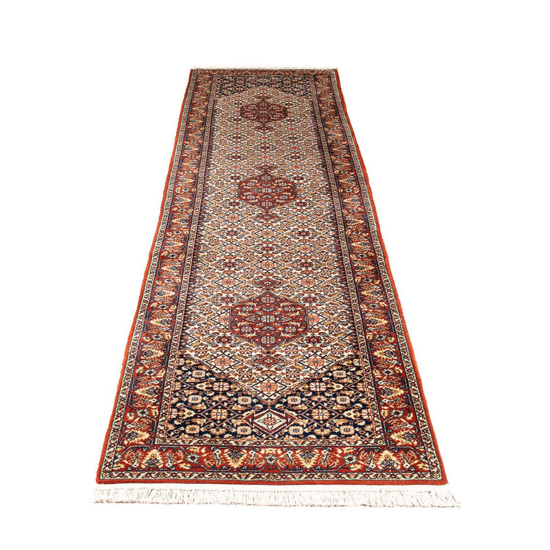 Alfombra de pasillo Alfombra oriental - Bidjar - Indus - 340 x 77 cm - beige