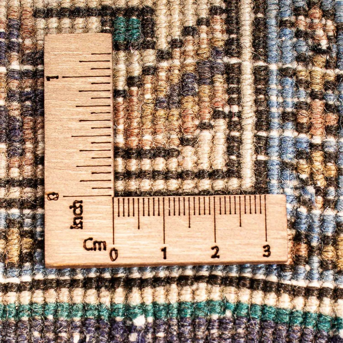 Alfombra de pasillo Alfombra persa - Nómada - 297 x 70 cm - azul oscuro
