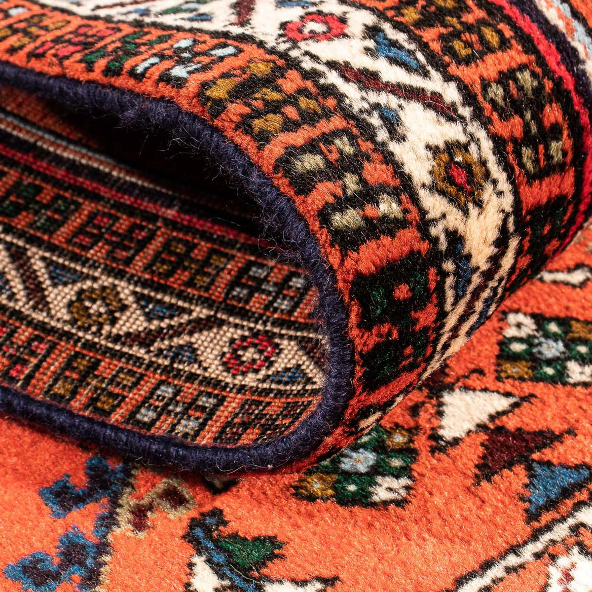 Alfombra de pasillo Alfombra persa - Nómada - 310 x 73 cm - rojo