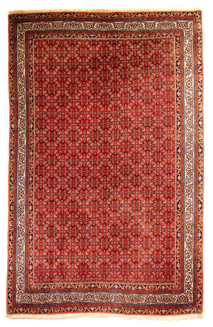 Alfombra persa - Bidjar - 300 x 204 cm - rojo