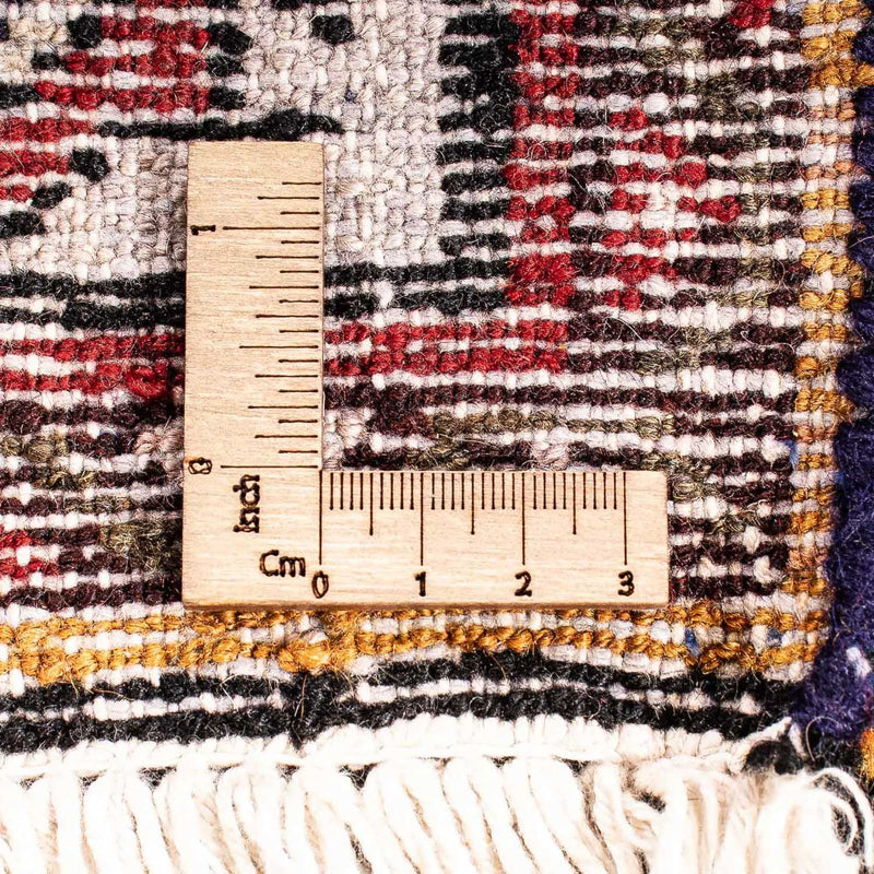 Alfombra de pasillo Alfombra persa - Nómada - 228 x 100 cm - azul oscuro