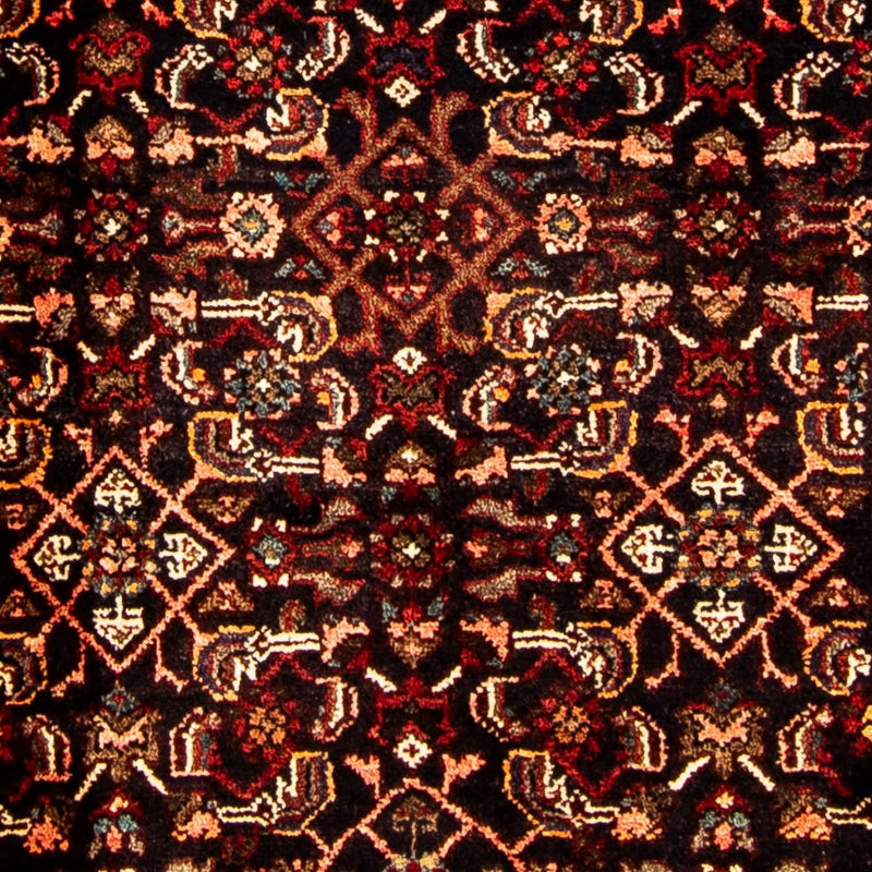 Alfombra de pasillo Alfombra persa - Nómada - 228 x 100 cm - azul oscuro