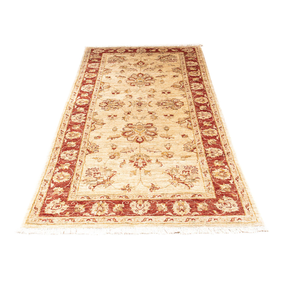 Alfombra de pasillo Alfombra Ziegler - 216 x 100 cm - marrón claro